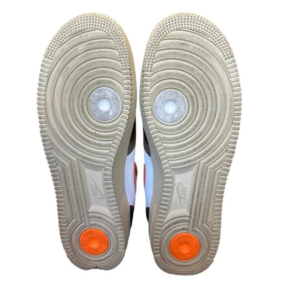 Nike Air Force 1 Mid Ale Gold Size 11.5 Mens Orange White 2021 DH5623-100 AF1 QS main image 7